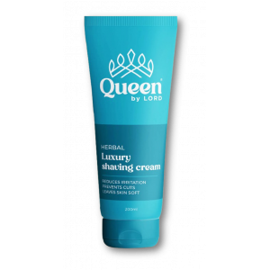 QUEEN HERBAL LUXURY SHAVING CREAM FOR SENSETIVE SKIN 200 ML